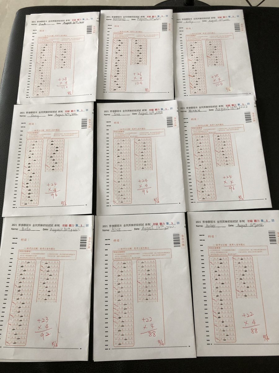 2022/8月~成寒教材兒美 2nd Class 課程花絮~ 2022/8月~成寒教材兒美 2nd Class 課程花絮~