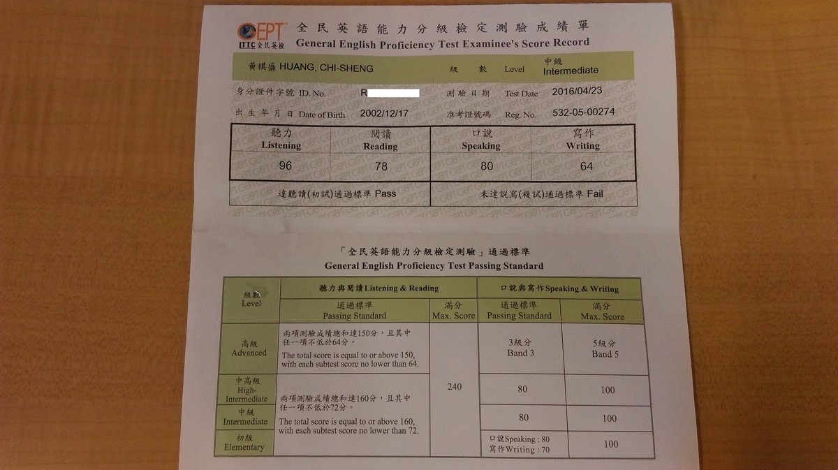 2016 /06 /11的成寒英文學習進度~ 中級複試放榜了 2016 /06 /11的成寒英文學習進度~ 中級複試放榜了