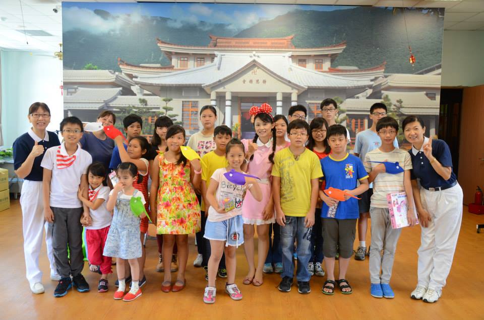 2014/08/16 參加安平靜思堂~暑期親子課程-聽故事學英文