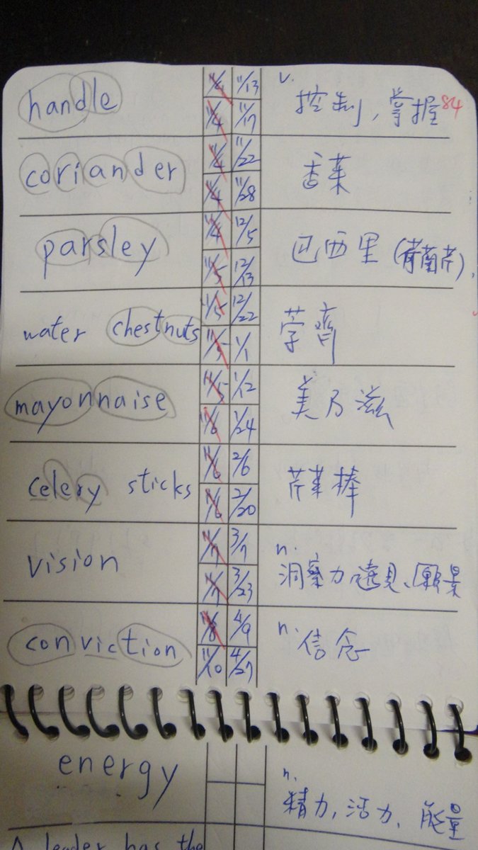 2013/ 11/ 10 的成寒英文學習進度 2013/ 11/ 10 的成寒英文學習進度