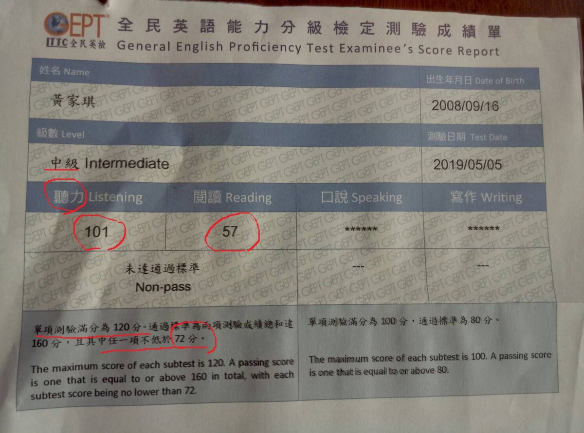 2019/05/22 的成寒英文學習進度~ 2019/05/22 的成寒英文學習進度~